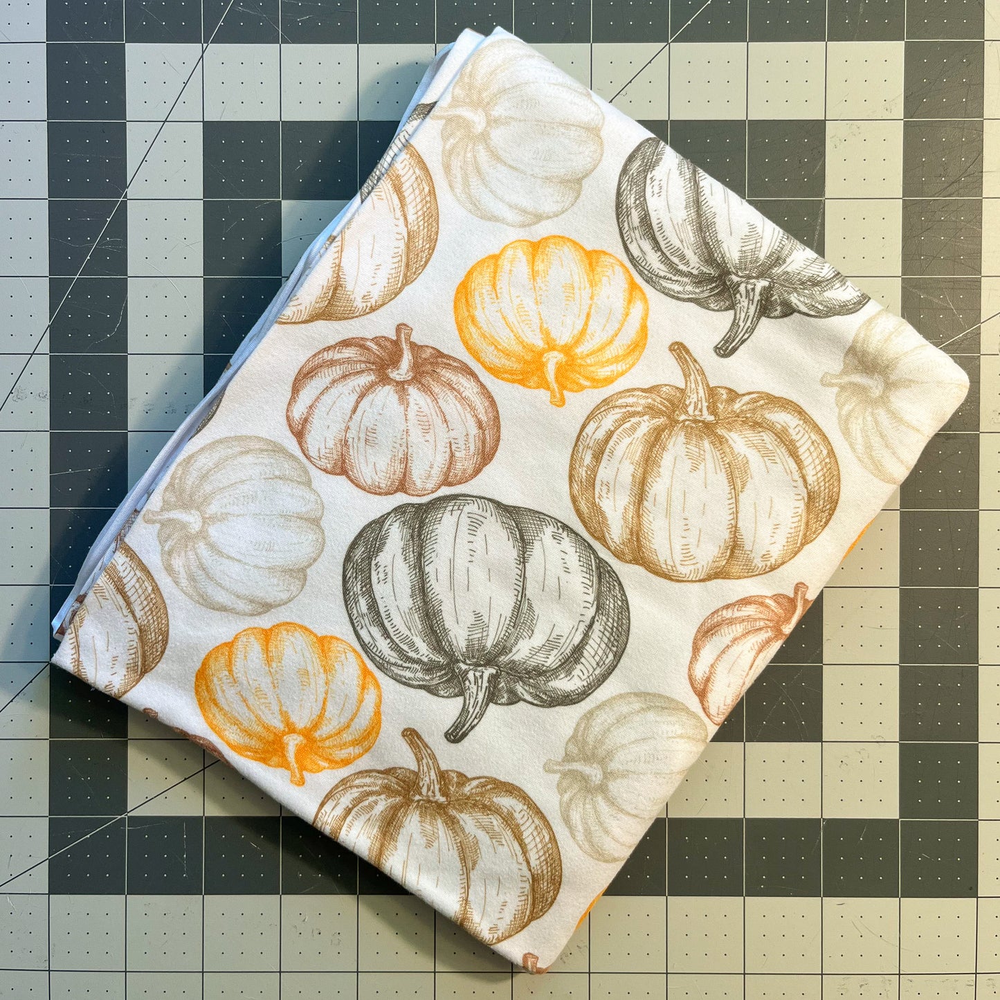 Pumpkin Side Snap Shortie Cover