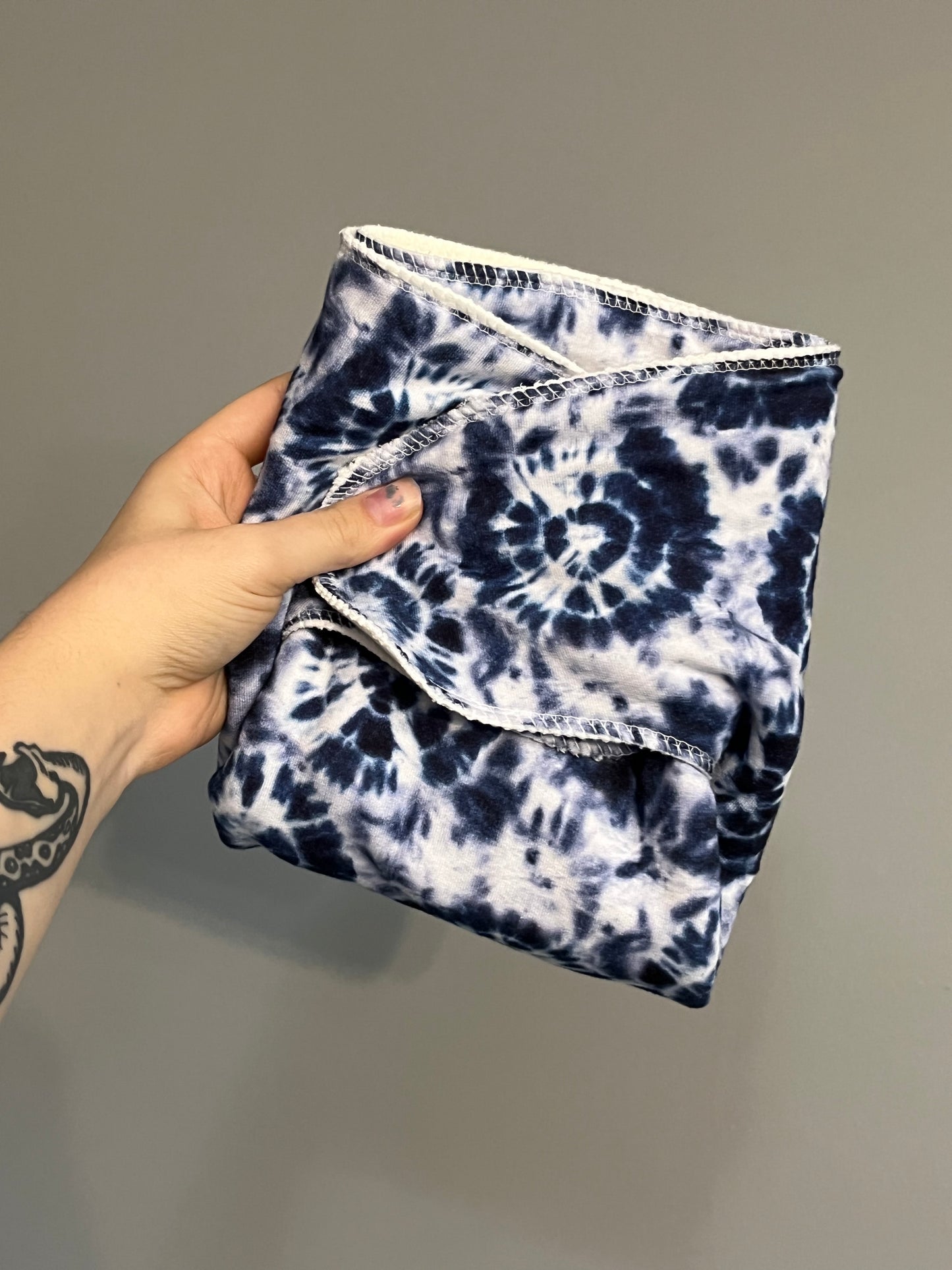 Tie Dye Print 3 Layer OS Preflat