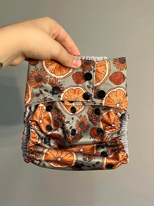 Oranges Pocket Diaper