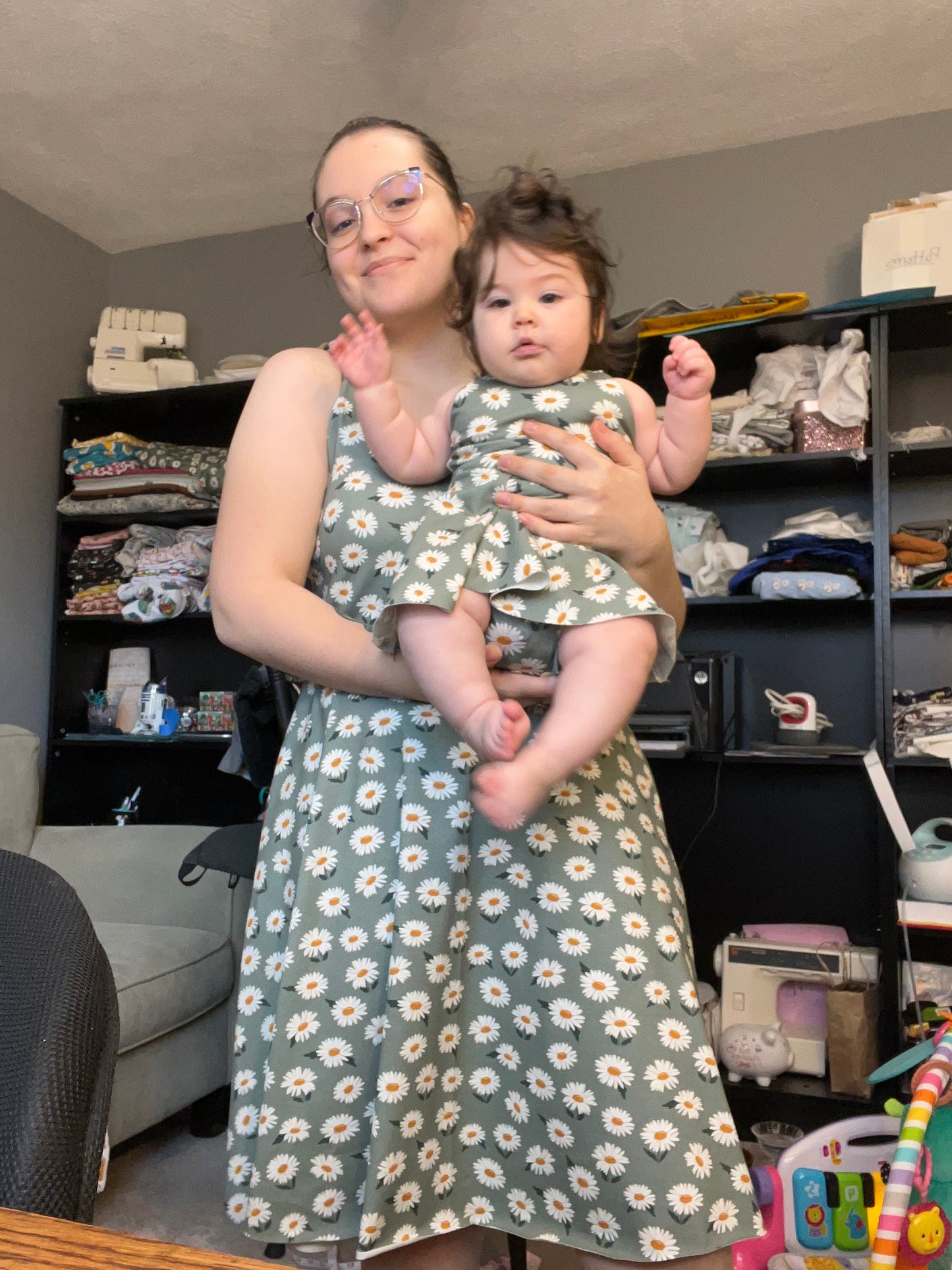 Mommy & Me Matching Twirl Dresses, XS-XL and TODDLER/CHILD