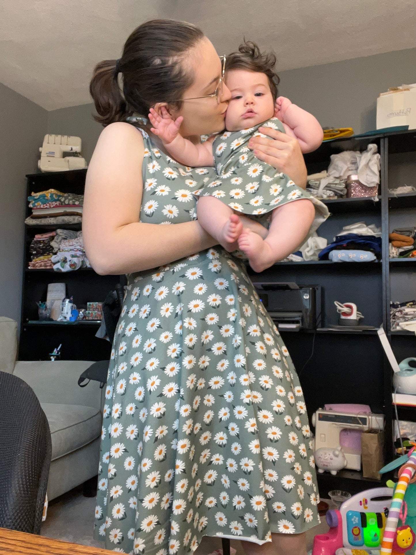 Mommy & Me Matching Twirl Dresses, XS-XL and TODDLER/CHILD