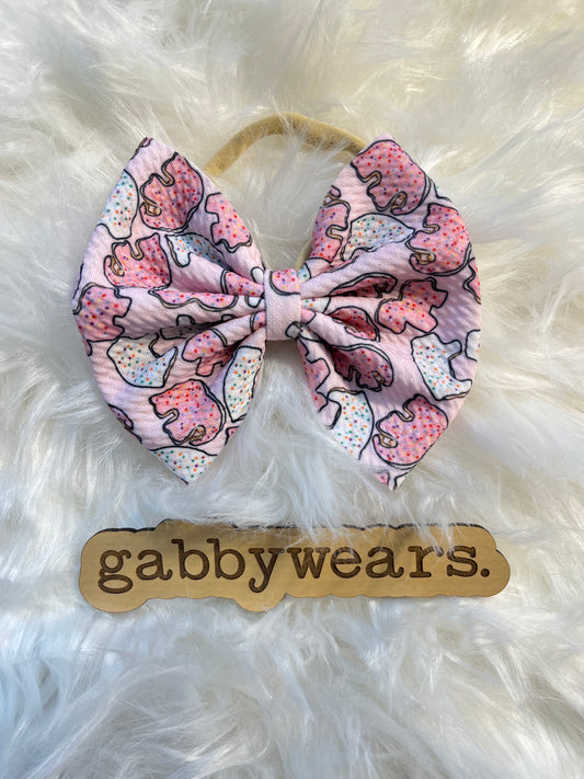 Animal Cookie Bow