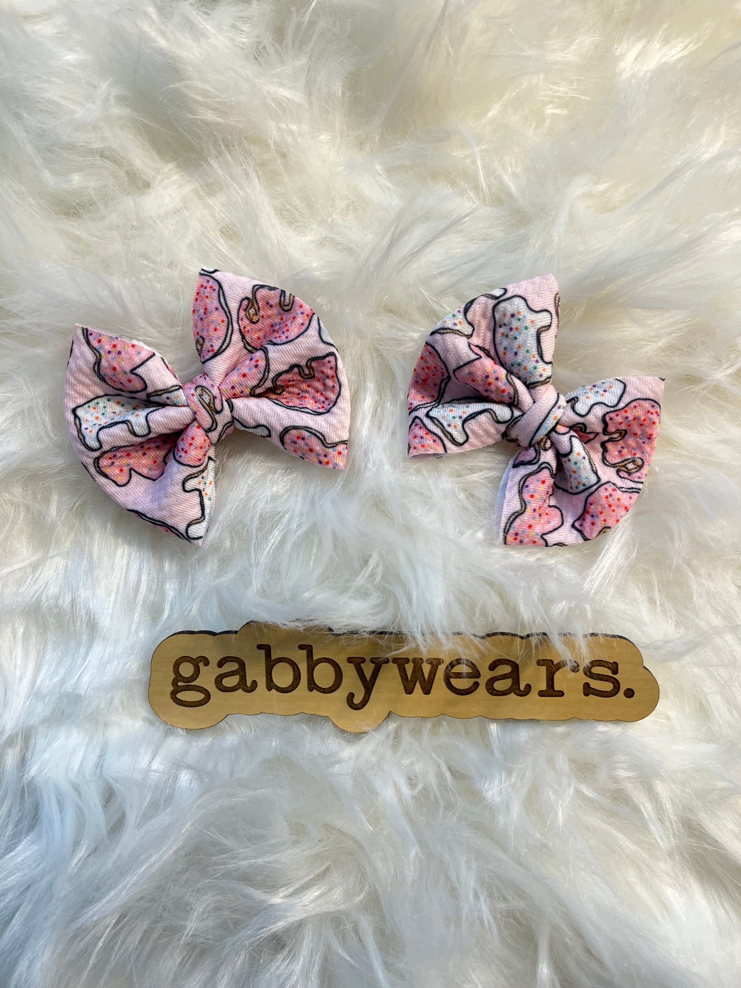 Animal Cookie Bow